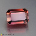 Natural Tourmaline 5.67 Carats Pink Emerald 11x8 mm Loose Gemstone - Image 2