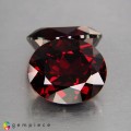 Natural Rhodolite garnet 15.33 Carats Reddish Pink Oval 13x11 mm Loose Gemstone - Image 6