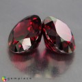 Natural Rhodolite garnet 15.33 Carats Reddish Pink Oval 13x11 mm Loose Gemstone - Image 3