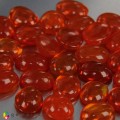 Natural Fire opal 30.63 Carats Fire Orange Oval Cabochon 9x7 mm Loose Gemstone - Image 1