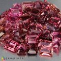 Natural Tourmaline 47.26 Carats Pink Emerald Cut 7x5 mm Loose Gemstone - Image 3