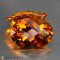 madeira citrine  17.07cts - 18x16mm