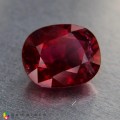 Natural Rubellite 3.30 Carats Reddish Pink Oval Cushion 14x7 mm Loose Gemstone - Image 1