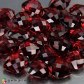 Natural Rhodolite garnet 57.58 Carats Pinkish Red Cushion Checker 8x5 mm Loose Gemstone - Image 4