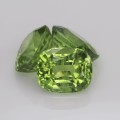 Natural Peridot 15.82 Carats Green Cushion 11x9 mm Loose Gemstone - Image 1