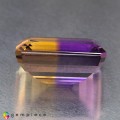 Natural Ametrine 41.30 Carats Purple To Golden Yellow Emerald Cut 23x19 mm Loose Gemstone - Image 4