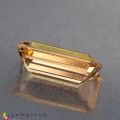 Natural Imperial topaz 1.89 Carats Imperial Pink Emerald Cut 10x5 mm Loose Gemstone - Image 3