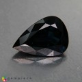 Natural Sapphire 3.57 Carats Midnight Blue Pear 12x8 mm Loose Gemstone - Image 1