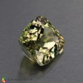 Natural Diaspore 3.66 Carats Honey Green to Salmon Brown Cushion 10x9 mm Loose Gemstone - Image 6