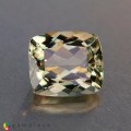 Natural Diaspore 3.66 Carats Honey Green to Salmon Brown Cushion 10x9 mm Loose Gemstone - Image 2