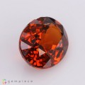 Natural Spessartite garnet 3.82 Carats Orange Red Oval 10x8 mm Loose Gemstone - Image 5