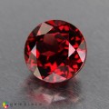Natural Rhodolite garnet 4.46 Carats Reddish Pink Round 10x7 mm Loose Gemstone - Image 4