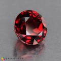 Natural Rhodolite garnet 4.46 Carats Reddish Pink Round 10x7 mm Loose Gemstone - Image 6
