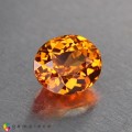 Natural Spessartite garnet 1.22 Carats Fanta Orange Oval 6x5 mm Loose Gemstone - Image 6