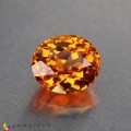 Natural Spessartite garnet 1.22 Carats Fanta Orange Oval 6x5 mm Loose Gemstone - Image 7