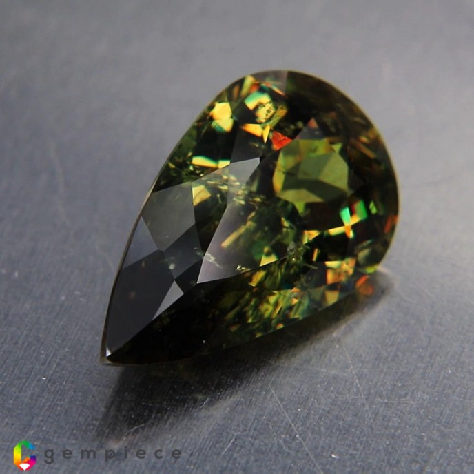 demantoid garnet image