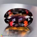 Natural Ametrine 188.81 Carats Purple To Golden Yellow Oval Checker 43x30 mm Loose Gemstone - Image 4