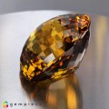 Natural Madeira citrine 301.01 Carats Madeira Orange Heart Checker 44x49 mm Loose Gemstone - Image 6