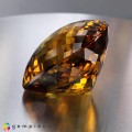 Natural Madeira citrine 301.01 Carats Madeira Orange Heart Checker 44x49 mm Loose Gemstone - Image 7