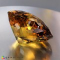 Natural Madeira citrine 301.01 Carats Madeira Orange Heart Checker 44x49 mm Loose Gemstone - Image 8