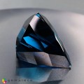 Natural Topaz 285.55 Carats London Blue Trilliant  34x51 mm Loose Gemstone - Image 6