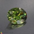 Natural Demantoid garnet 4.26 Carats Hunter Green Oval 11x9 mm Loose Gemstone - Image 2