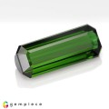 Natural Tourmaline 14.34 Carats Bottle Green Emerald Cut 23x9 mm Loose Gemstone - Image 4