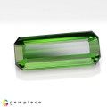 Natural Tourmaline 14.34 Carats Bottle Green Emerald Cut 23x9 mm Loose Gemstone - Image 5