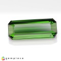 Natural Tourmaline 14.34 Carats Bottle Green Emerald Cut 23x9 mm Loose Gemstone - Image 6