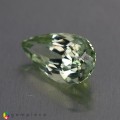 Natural Amblygonite 1.49 Carats Yellowish Green Pear 11x6 mm Loose Gemstone - Image 2