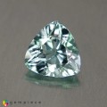 Natural Tourmaline 1.26 Carats Baby Green Trilliant  7x4 mm Loose Gemstone - Image 2