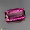 Natural Rubellite 13.13 Carats Purplish Pink Cushion 20x12 mm Loose Gemstone - Image 1