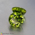 Natural Peridot 7.14 Carats Green Round 9x6 mm Loose Gemstone - Image 7