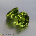 Natural Peridot 7.14 Carats Green Round 9x6 mm Loose Gemstone - Image 4