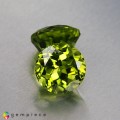 Natural Peridot 7.14 Carats Green Round 9x6 mm Loose Gemstone - Image 6