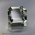 Natural Tourmaline 26.18 Carats Grey Green  Emerald Cut 16x14 mm Loose Gemstone - Image 7
