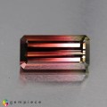 Natural Tourmaline 5.33 Carats Pink to Champagne Emerald 14x7 mm Loose Gemstone - Image 1