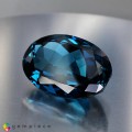 Natural Topaz 169.14 Carats London Blue Oval 42x28 mm Loose Gemstone - Image 2