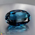 Natural Topaz 169.14 Carats London Blue Oval 42x28 mm Loose Gemstone - Image 8