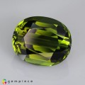 Natural Tourmaline 12.72 Carats Hunter Green Oval 15x12 mm Loose Gemstone - Image 2