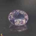 Natural Lavender quartz 17.82 Carats Baby Lavender Oval Cabochon 19x15 mm Loose Gemstone - Image 1