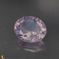 Natural Lavender quartz 17.82 Carats Baby Lavender Oval Cabochon 19x15 mm Loose Gemstone - Image 2