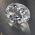 Natural Petalite 35.29 Carats White Oval 28x20 mm Loose Gemstone - Image 3