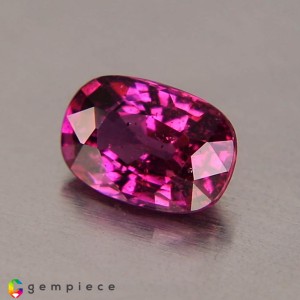 rhodolite garnet  1.91cts - 9x6mm
