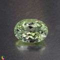 Natural Amblygonite 1.43 Carats Greenish Yellow Oval 8x6 mm Loose Gemstone - Image 2