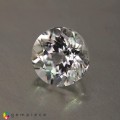 Natural Acrolite 2.34 Carats White Round 8x6 mm Loose Gemstone - Image 2