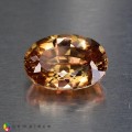 Natural Zircon 5.35 Carats Imperial Brown Oval 12x8 mm Loose Gemstone - Image 5