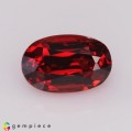 Natural Spinel 1.37 Carats Vivid Red Cushion 8x5 mm Loose Gemstone - Image 2