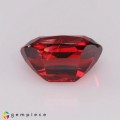 Natural Spinel 1.37 Carats Vivid Red Cushion 8x5 mm Loose Gemstone - Image 4