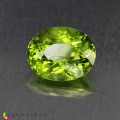 Natural Peridot 5.37 Carats Green Oval 12x10 mm Loose Gemstone - Image 1